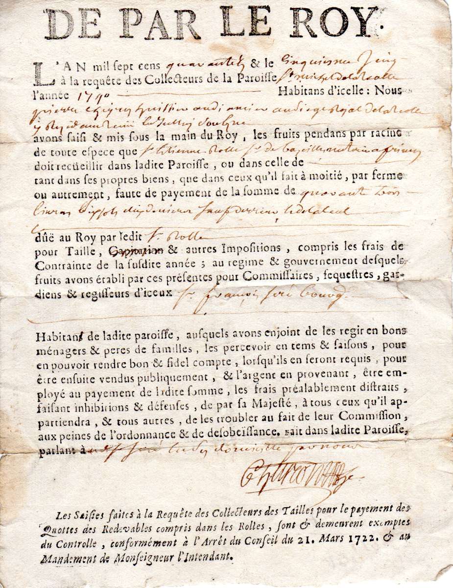 Saisie Etienne Rolle 1200