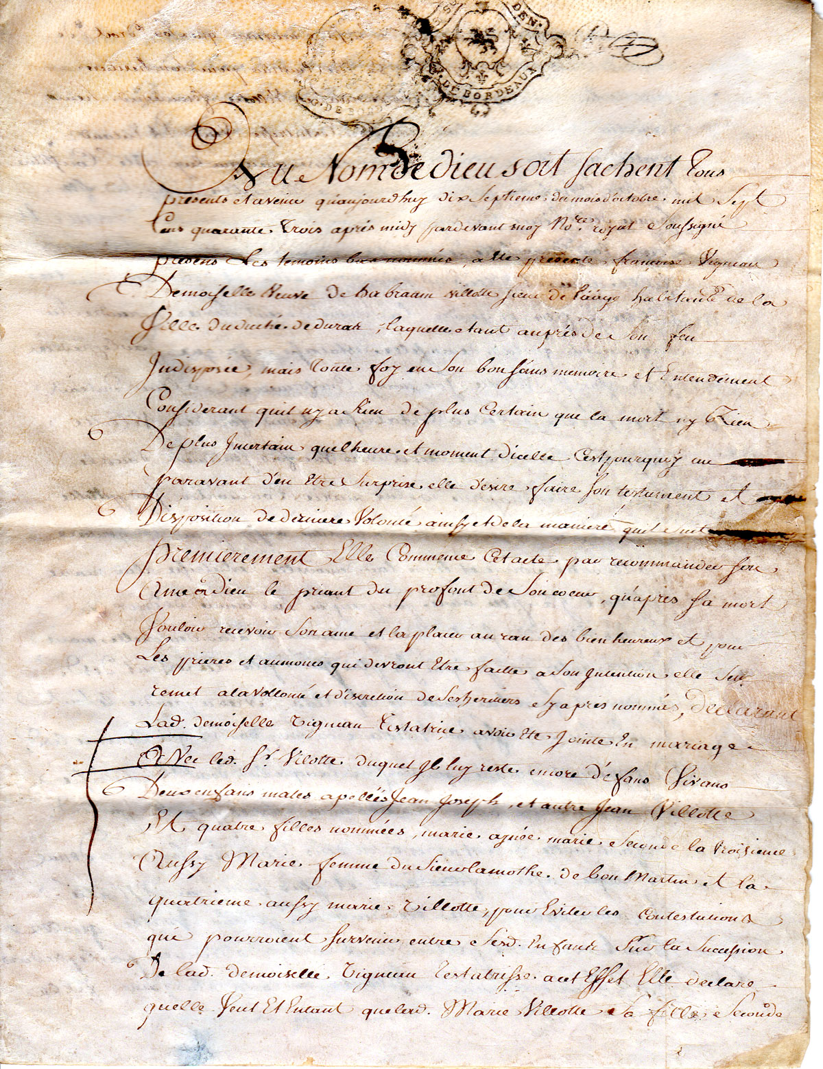 testamentFrançoiseVigneau17